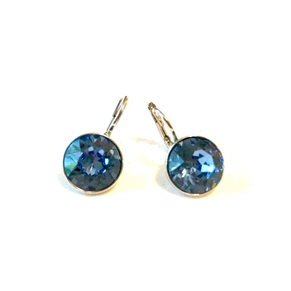 Swarovski Bella Mini Earrings, Blue